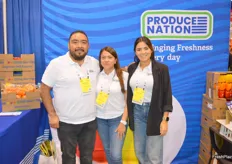 It was their first-time as exhibitors for Produce Nation in Mexico with Armando Herrera Olvera, Tania Romero and Jocelyne Ruiz. They say it was very good to connect with new retailers and packing etc.
